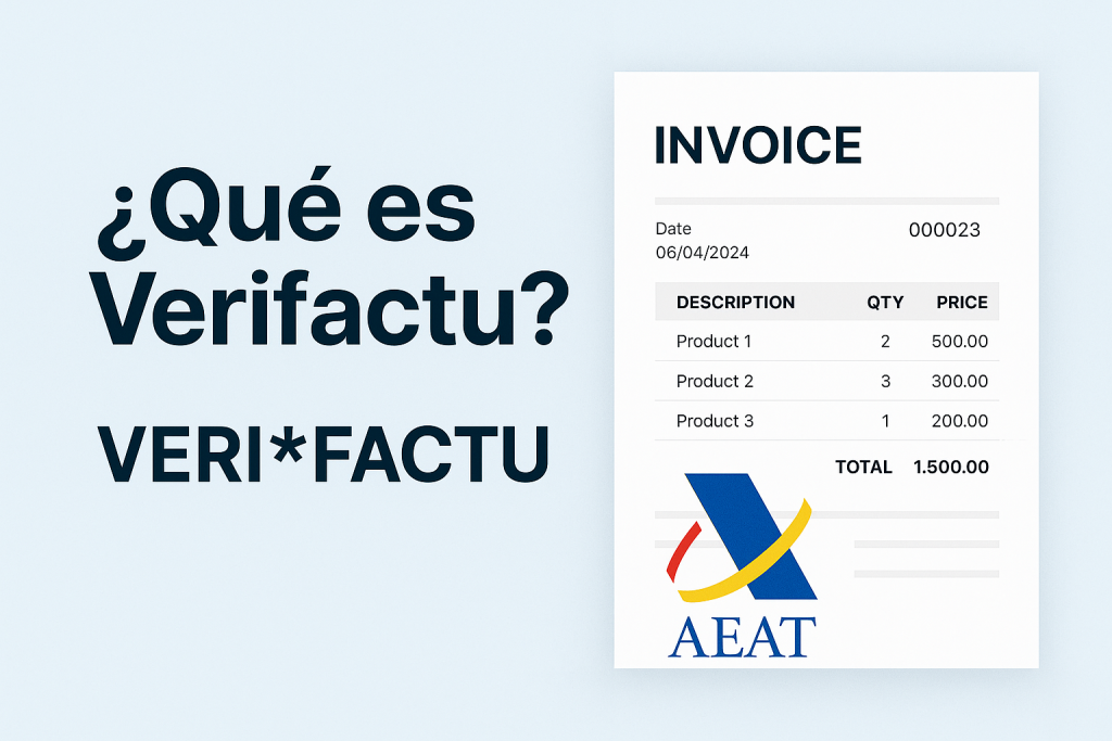 Qué es Verifactu, sistema de facturación electrónica AEAT
