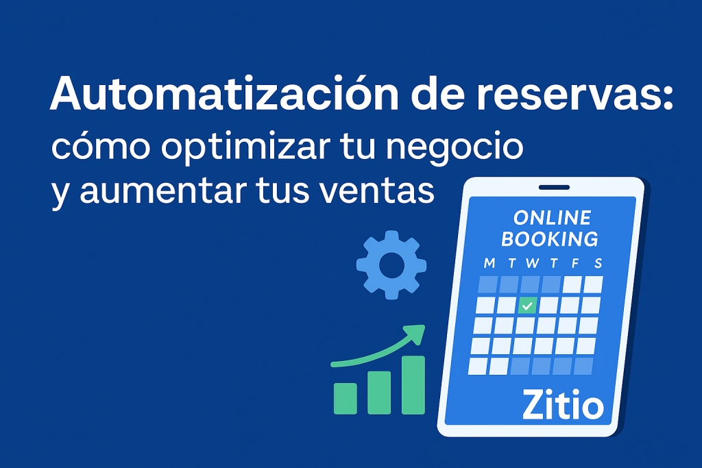automatización de reservas Zitio APP